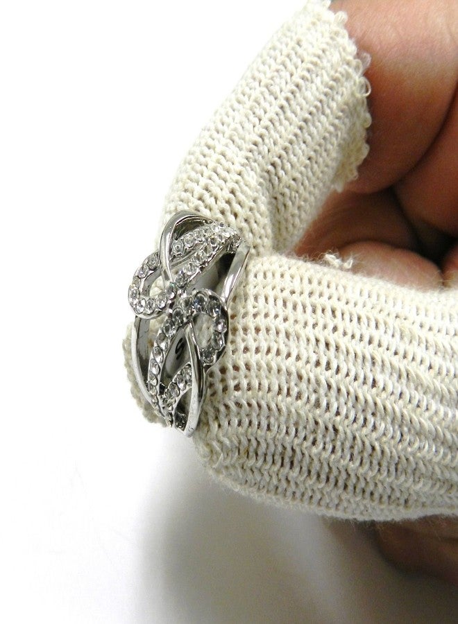 Novel FINGER COTS COTTON GUARDS ELASTIC JEWELRY HANDLING PROTECTION PACK/ 20 - Image 5